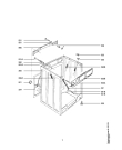 Схема №4 LAV50420-W с изображением Емкоть для порошка для стиралки Aeg 1106259003